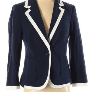 The Limited Blazer Size XS Solid Blue